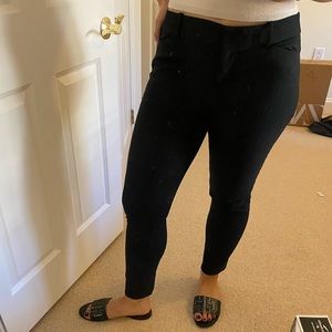 Loft Skinny (Marisa) Black Pants